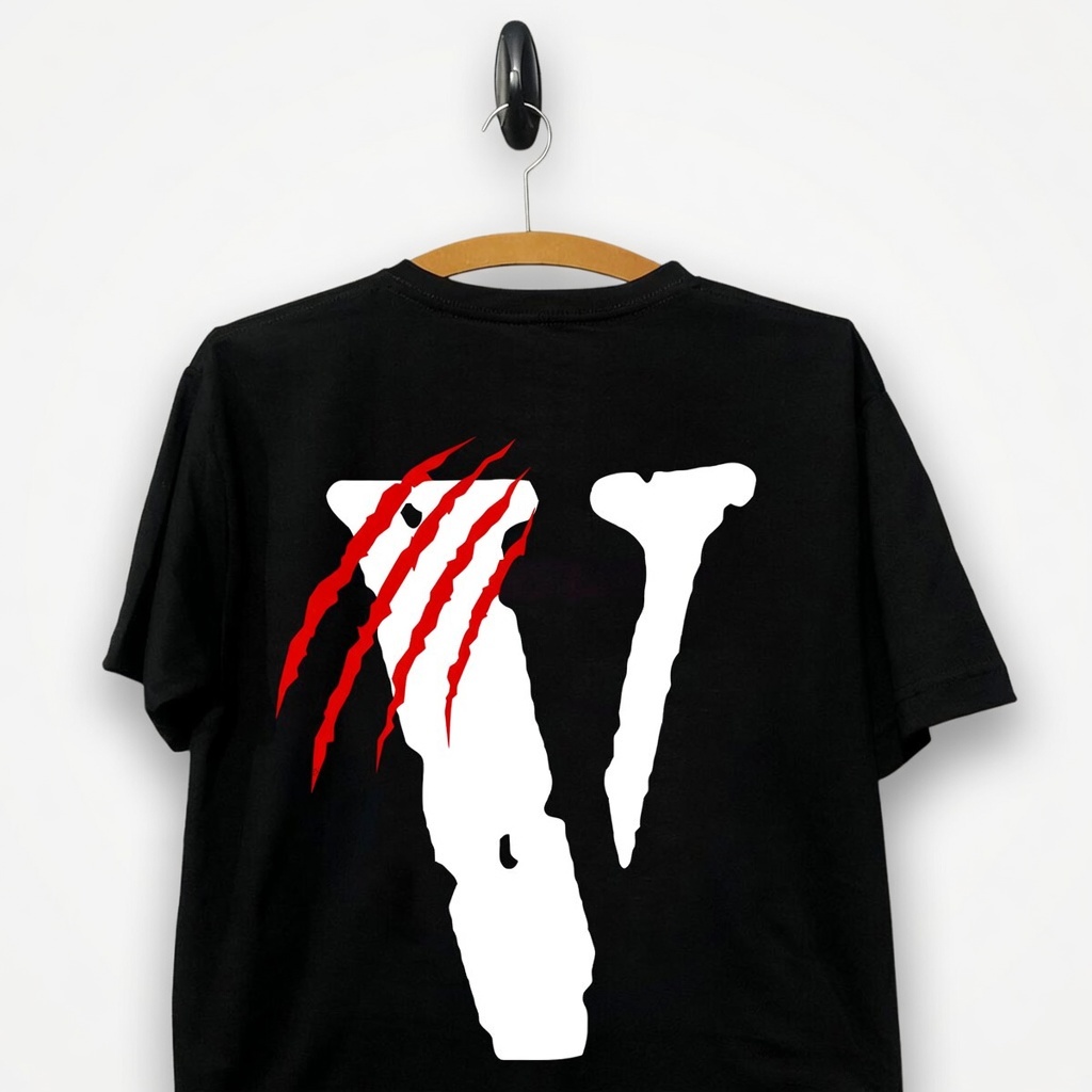 Camiseta masculina Vlone V Panther Oversized e Streetwear 100