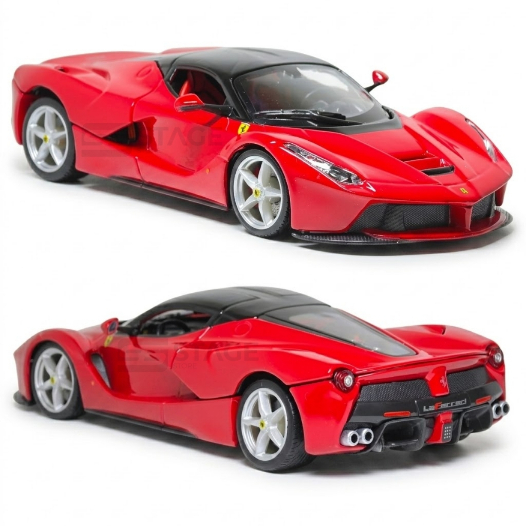 Miniatura De Ferro Ferrari LaFerrari 18cm 1/24 Bburago | Shopee Brasil