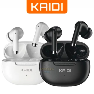 Fone de Ouvido Original 13 Bluetooth 5.3 Kaidi TWS Sem fio potente kd-767 kd 767 com borrachinha