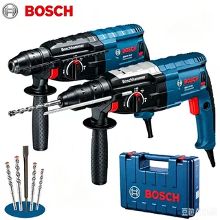 Bosch GBH 2-28D Martelete Furadeira de Impacto Rotativo 5kg Rompedor Demolidor Perfurador 1600w Com Acessorios