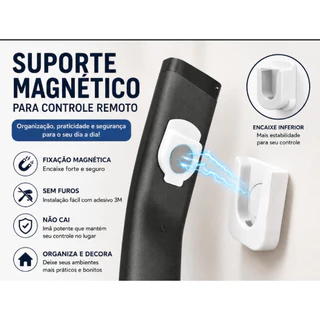 suporte de controle extra forte Suporte Magnético Controle Remoto Imã Chaveiro Magnético Fixador Forte Tv