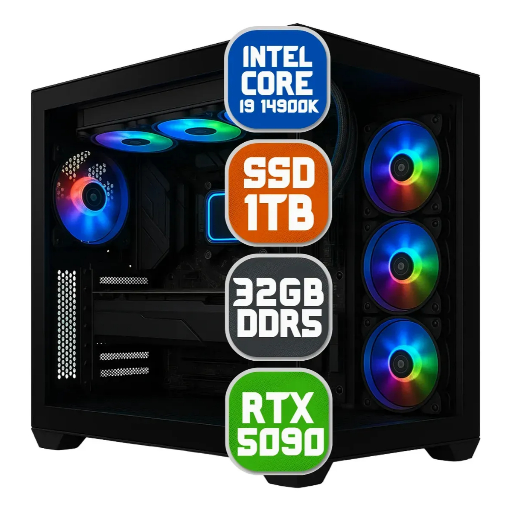 Pc Computador Gamer Intel Core I9 14900k, Rtx 5090, 32gb DDR5
