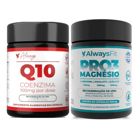 Kit Pro3Magnésio Coenzima Q10