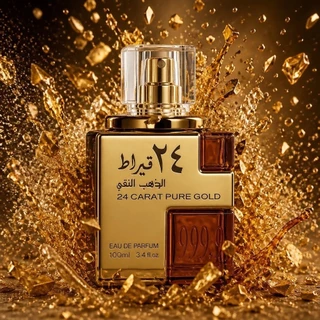 Perfume Árabe 24 Carat Pure Gold - Eau de Parfum - Conteúdo 100ml