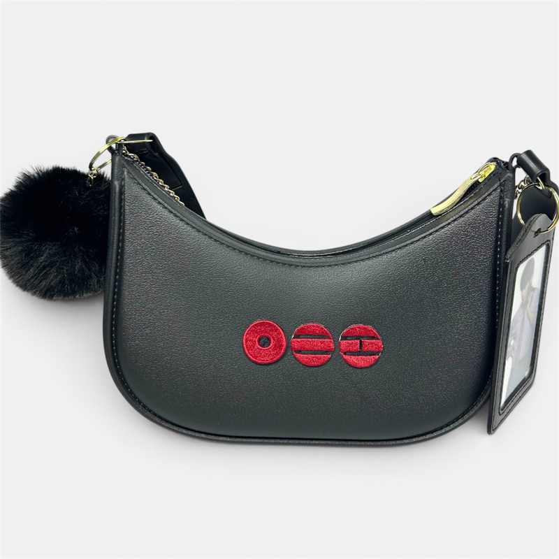 BOLSA PEQUENA DO BTS- PRETA DOURADA | Shopee Brasil