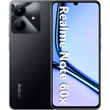 Realme Note 60x Smartphone com Tela de 6.74 Polegadas