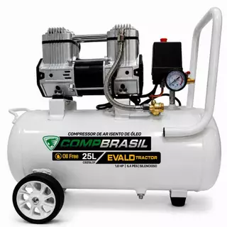 Compressor Port Isento 5,4 PES 1,0HP 25L EVALD TRACTOR COMPBRASIL