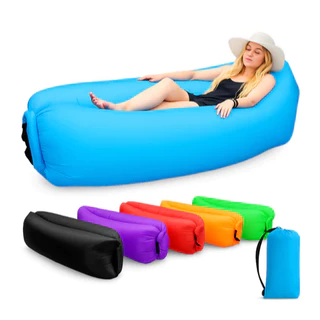 Sacos de Dormir Infláveis Multiuso Portátil Camping - Cama de Acampamento e Praia