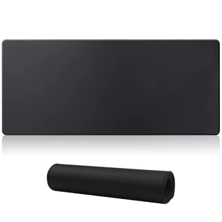Mousepad Gamer Grande Extra Grande Desk Pad Borracha Antiderrapante Para Teclado e Mouse Preto