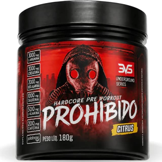 Pré Treino Prohibido 180g 3VS Nutrition