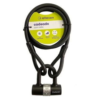 Cadeado Bike Moto Elleven Tipo U-lock 1.5m X 12mm com cabo