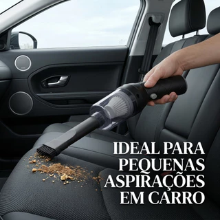 Mini Aspirador De Pó Portátil Sem Fio Recarregável USB 25W Potente Limpeza Carro Sofá Casa Teclados