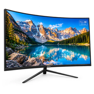 Monitor Curvo 27 Polegadas Gamer Full HD 100Hz HDMI VGA Slim VESA para PC e Jogos