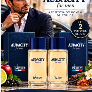 Kit Perfume Audacity com 2 unidades de 75ml cada