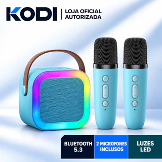 Caixa de som sem fio com microfone Karaokê, Mini Alto-falante Bluetooth portátil de Karaoke com Microfone P8