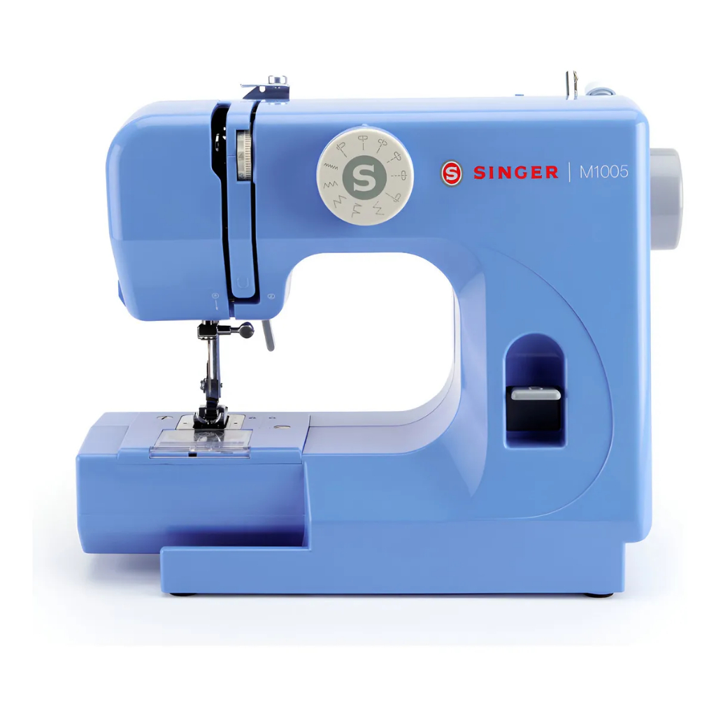 Máquina De Costura Portátil Singer M1005 11 Pontos Bivolt Azul-aço 127 ...