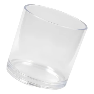 Kit 100 Copos de Whisky Acrílico Premium Transparente 330ml – Whisky, Caipirinha, Drinks e Festas