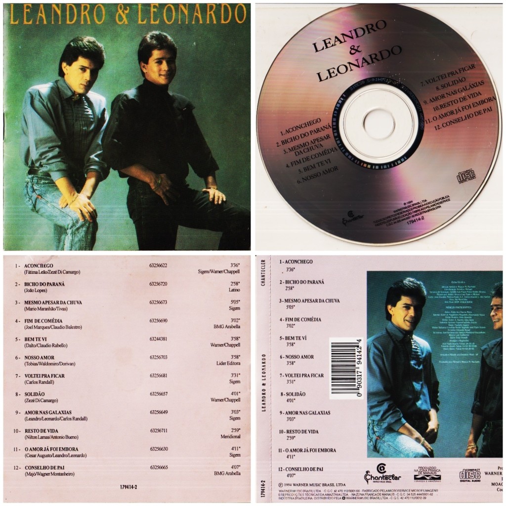 CD LEANDRO & LEONARDO OPÇÕES e DETALHES NA DESCRIÇÃO | Shopee Brasil