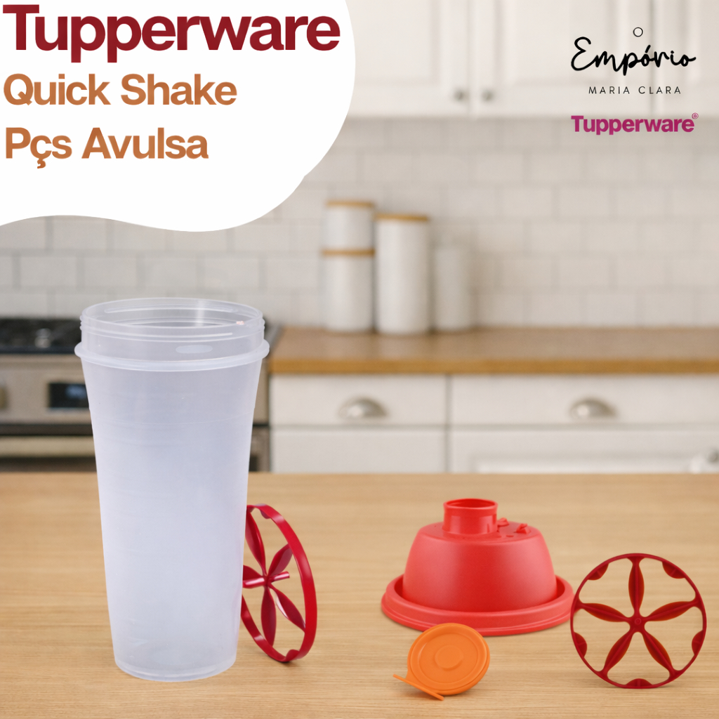 Tupperware Tampa do Quick Shake 500ml | Shopee Brasil