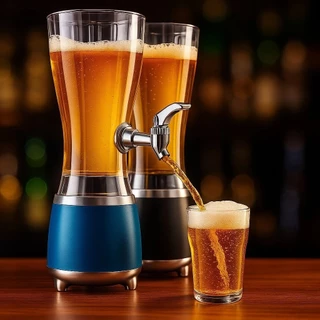 TORRE DE CHOPP CHOPEIRA COM SOM BLUETOOTH 2,5L DISPENSER DE BEBIDAS