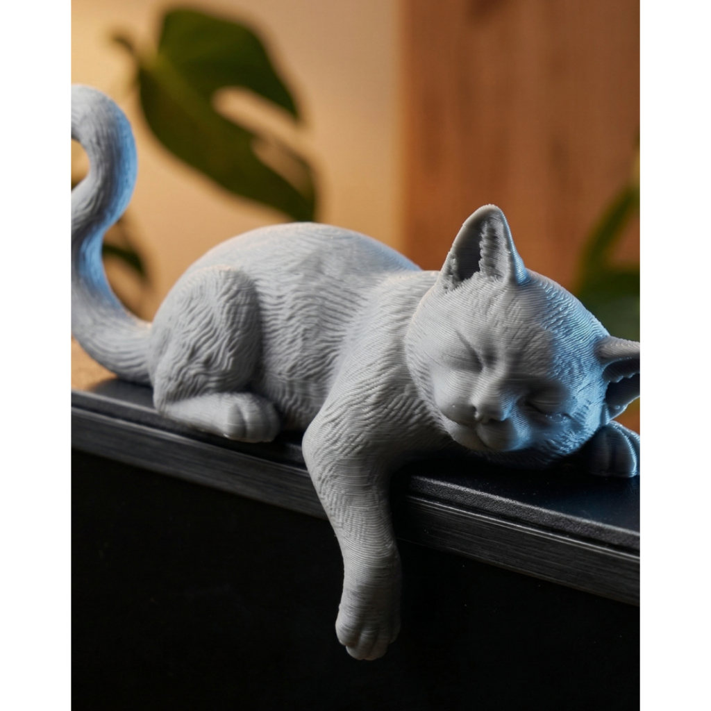Enfeite para Monitor Gato Dormindo
