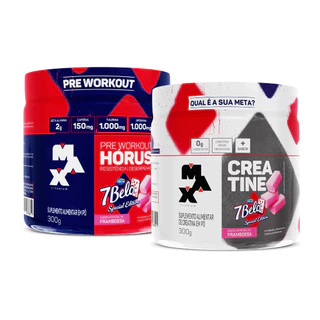 Kit 7Belo Max Titanium — Hórus 300g + Creatina 300g