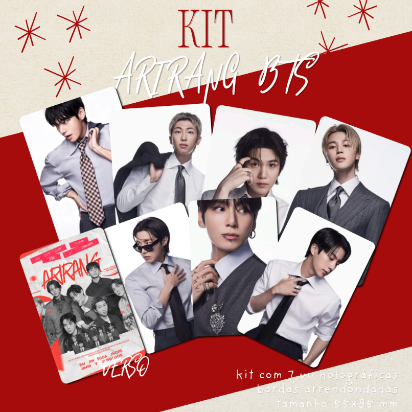 Kit BTS 7 Fates Chakho Photocard (Ler Descrição) em Promoção na