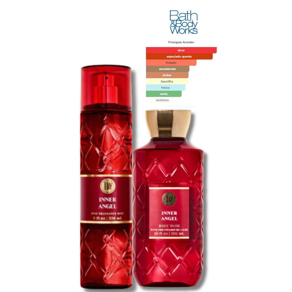 Kit Bath & Body Works Original • Body Splash + Hidratante