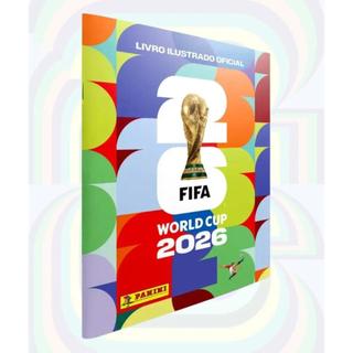 Kit Álbum Copa Do Mundo FIFA 2026 Brochura + 70 Figurinhas 10 Pacotes Colecionáveis Originais — foto 2 — Achou Levou Brasil