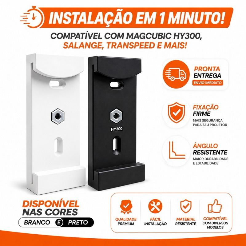 Suporte Projetor HY300 HY320 Magcubic Salange Transpeed de Teto Parede ...