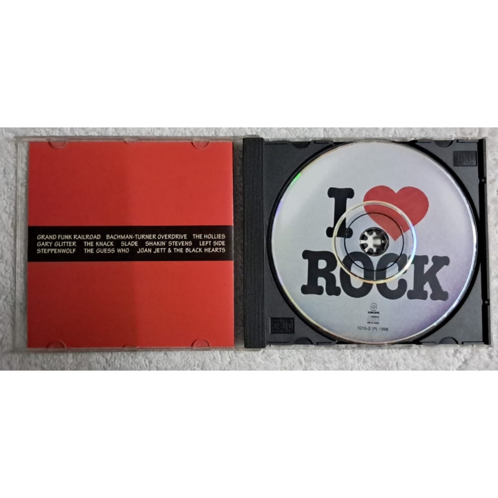 Cd I Love Rock Classic Rock anos 70 Original Gravadora