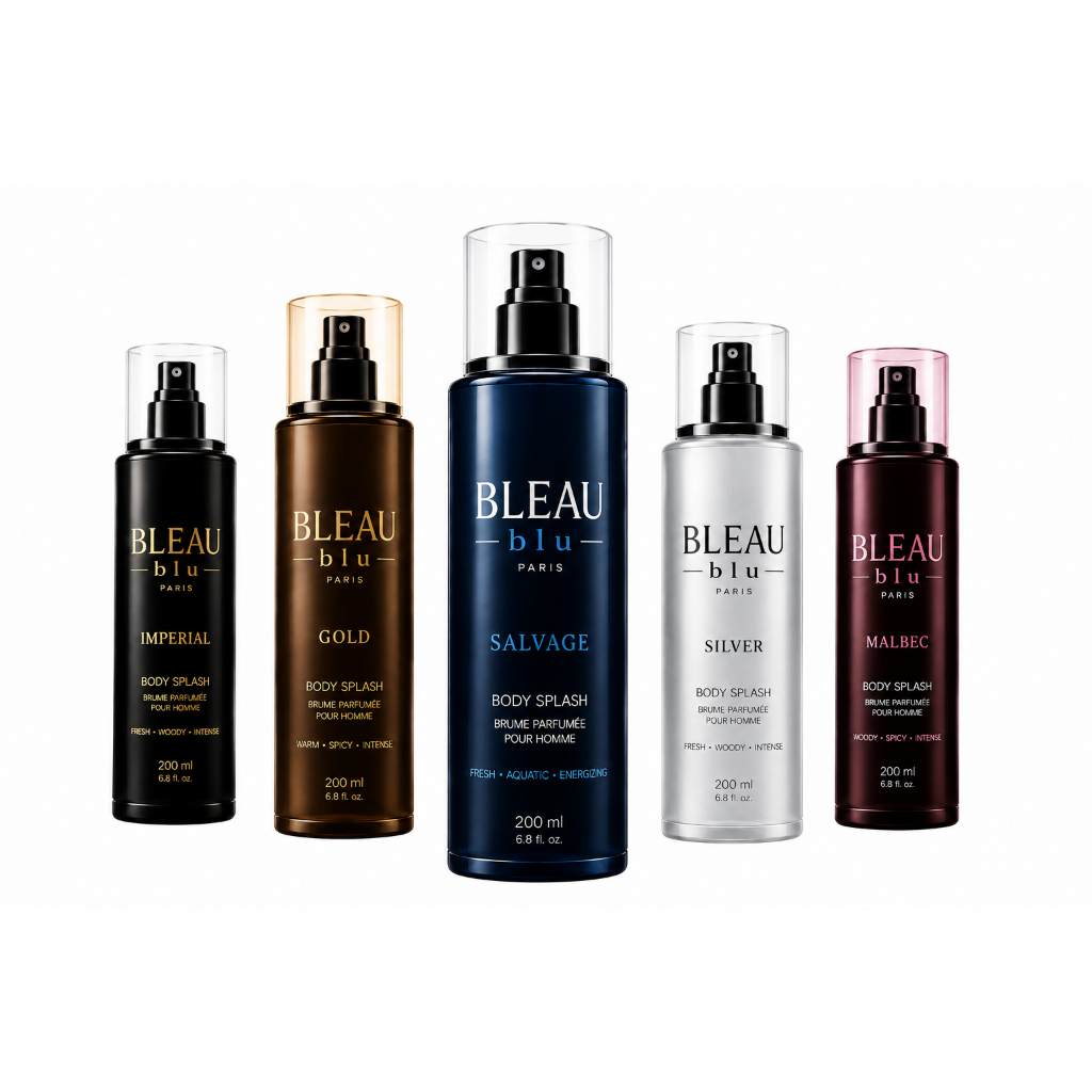 Body Splash Masculino Bleau Blu 200ml Inspirado em Perfumes Importados ...