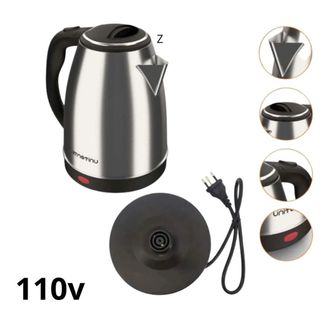 UNITERMI Chaleira Elétrica 1,8 Litros Inox Ideal para Chá, Café e Chimarrão — foto 5 — Achou Levou Brasil