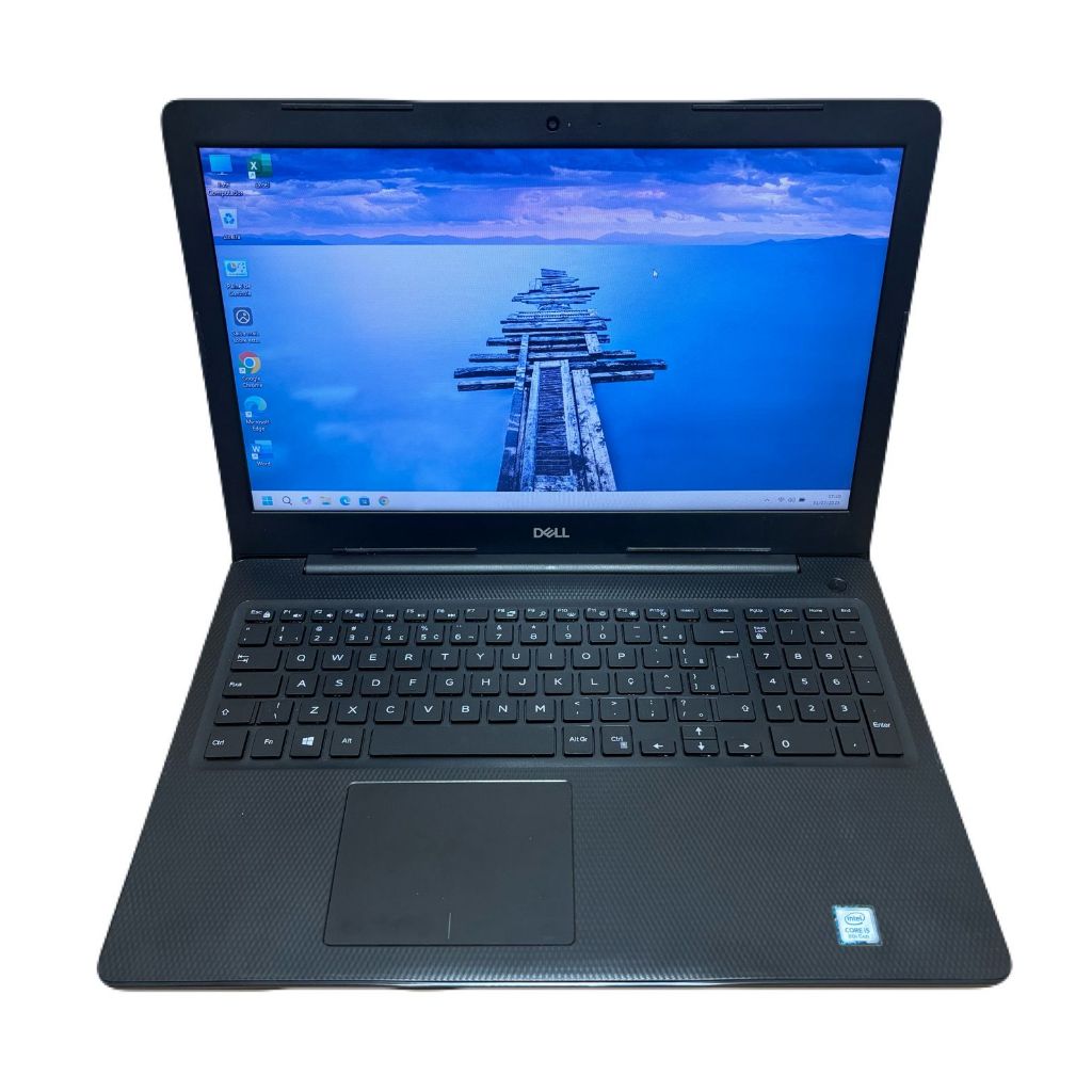 Notebook Dell Intel I5 8gb Ddr4 Ssd 128gb + Hd 500gb Win 11