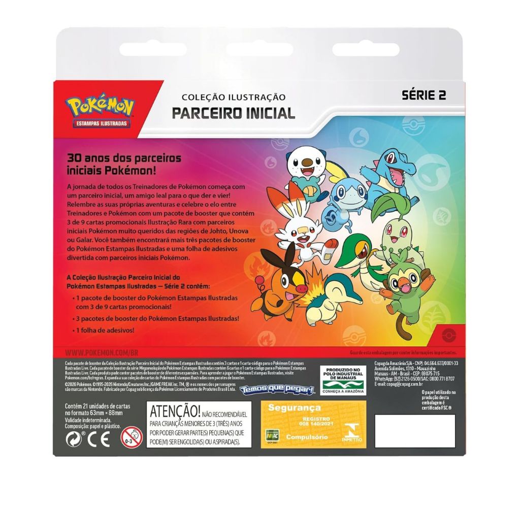Pokémon TCG First Partner Illustration Collection Parceiro Inicial