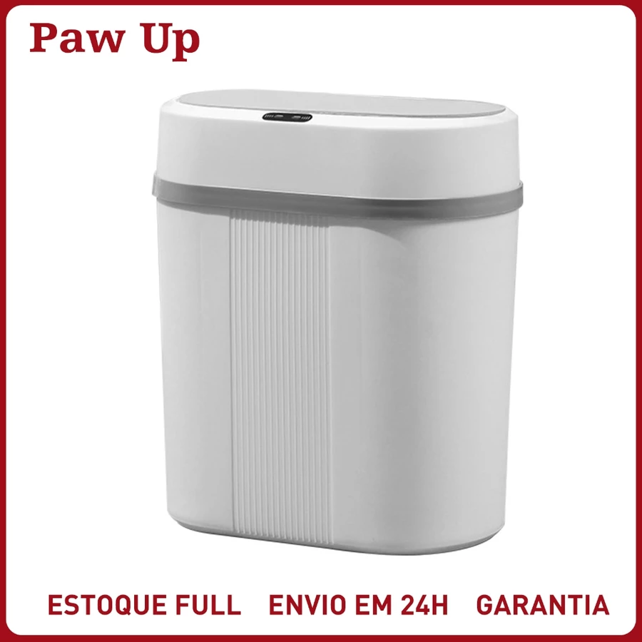 Lixeira Automática Knock 12 L · Sensor Infravermelho sem Toque | Varelle