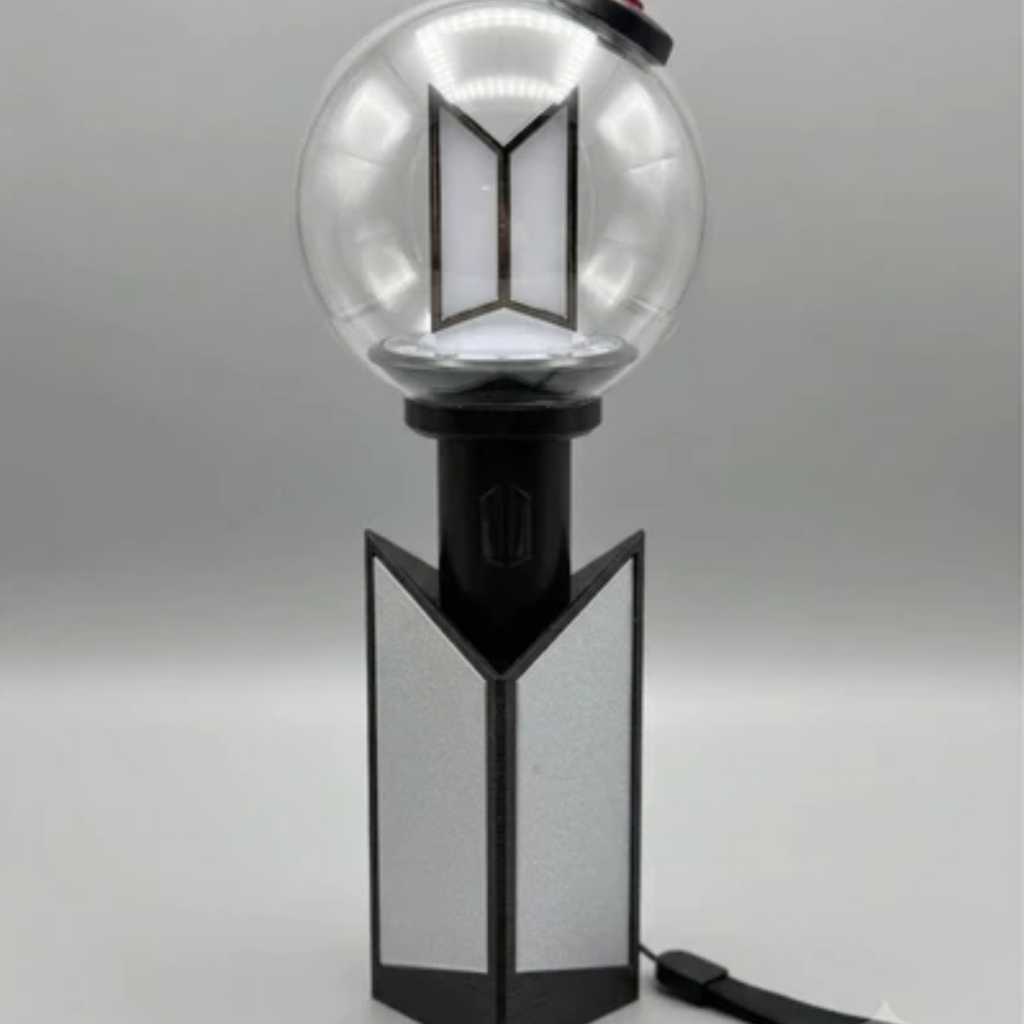 Suporte Lightstick BTS Army Bomb Base Expositor Impressão 3D Kpop ...