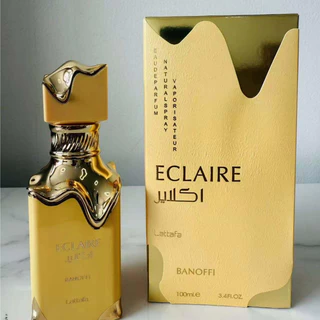 Enviar hoje 100ml Perfume Da família real Árabe Eclaire/Pistache/Banoffi Feminino Importado