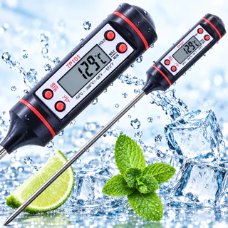 Termometro Culinario Tipo Espeto Digital De Cozinha Para Velas E Multiuso Medidor De Temperatura