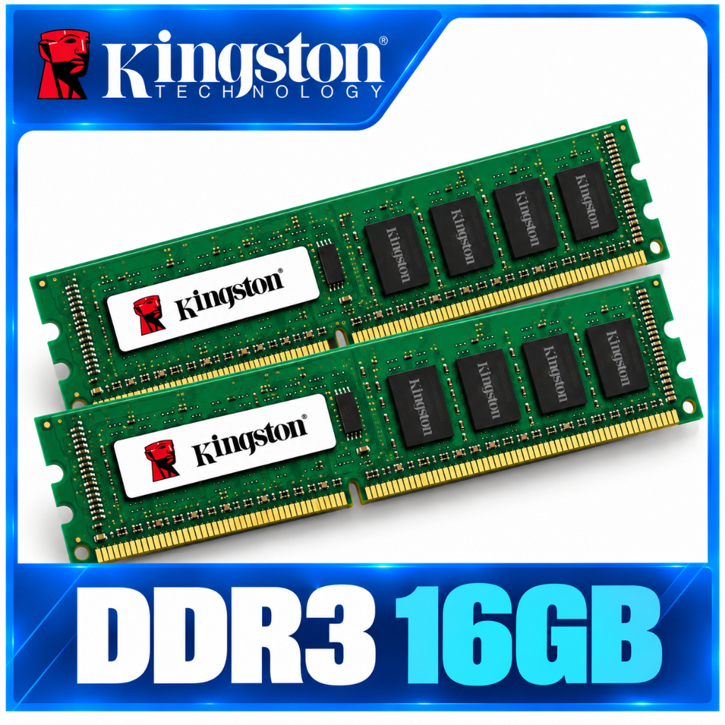 Kingston メモリ 8GB DDR ノートPC用　計16GB Memoria Ram Para Pc DDR3 8GB 1600mhz 16GB Kingston Computador