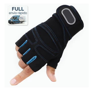 Luva Masculina Feminina 8 cores, P M G, Unissex Academia Crossfit Musculação - Sem impostos!