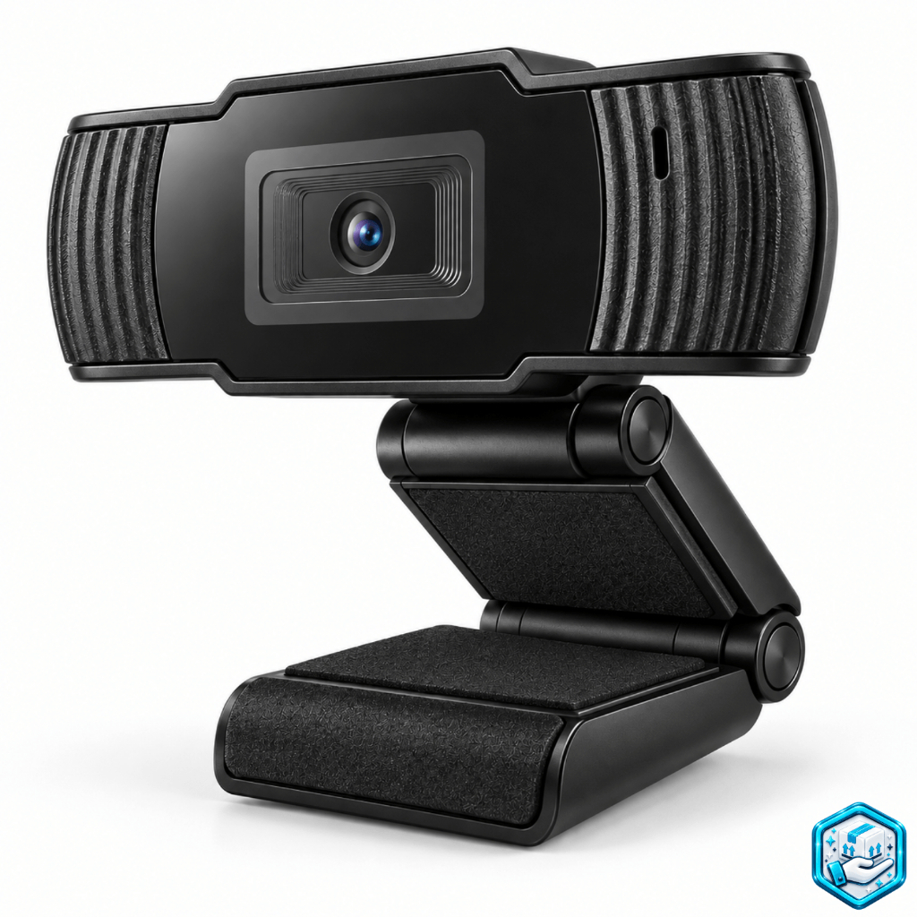Webcam Câmera Computador Full HD 720P 1080x1920p 2MP USB Plug Play Microfone Embutido