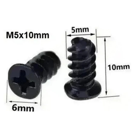 KIT 4/10/20 PARAFUSOS PARA COOLER, VENTOINHA E FAN PRETO | Shopee Brasil