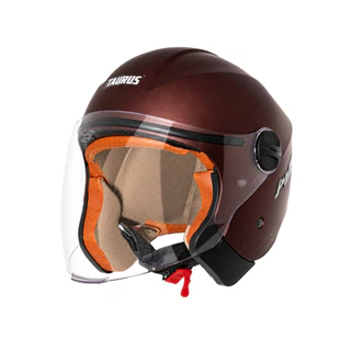 Capacete Aberto Taurus Joy 23 By Taurus 56 58 60 Preto Branco Azul Marrom Rosa Cinza Bege