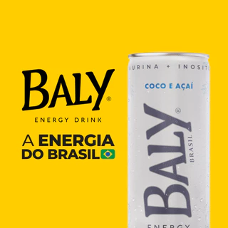 Energético Baly Coco e Açaí 250ml Pack 6 Latas