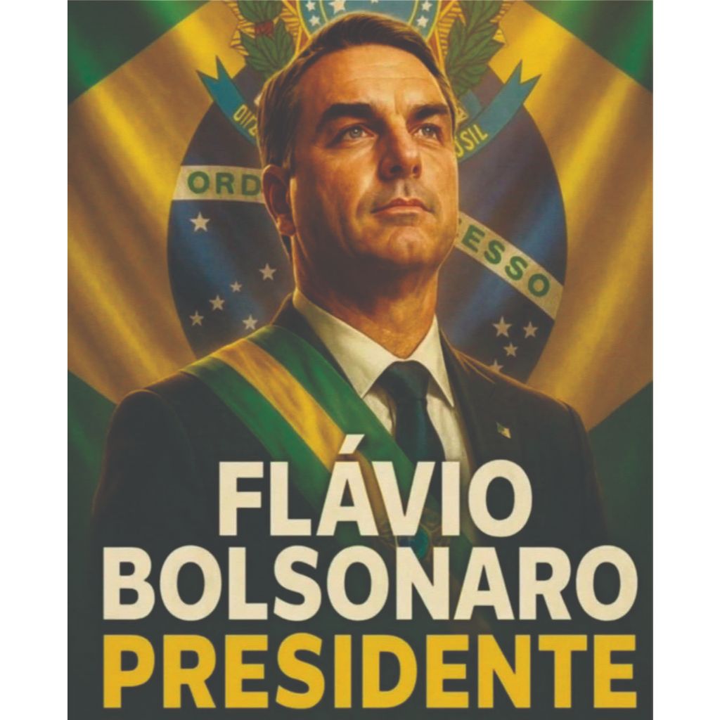 Kit 10 Adesivos Poster Politica Bolsonaro 2026 Para Carro Quarto ...