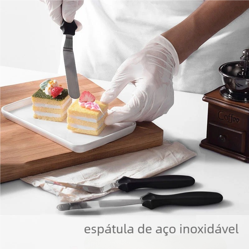 Espátula Multiuso Em Inox Confeiteiro - Para Bolos Decorados