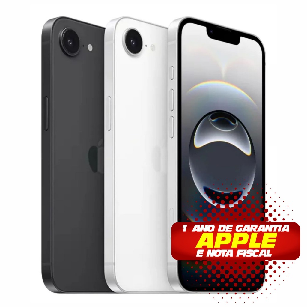 Apple iPhone 16e de 128GB - Preto em Promoção na Shopee Brasil 2026