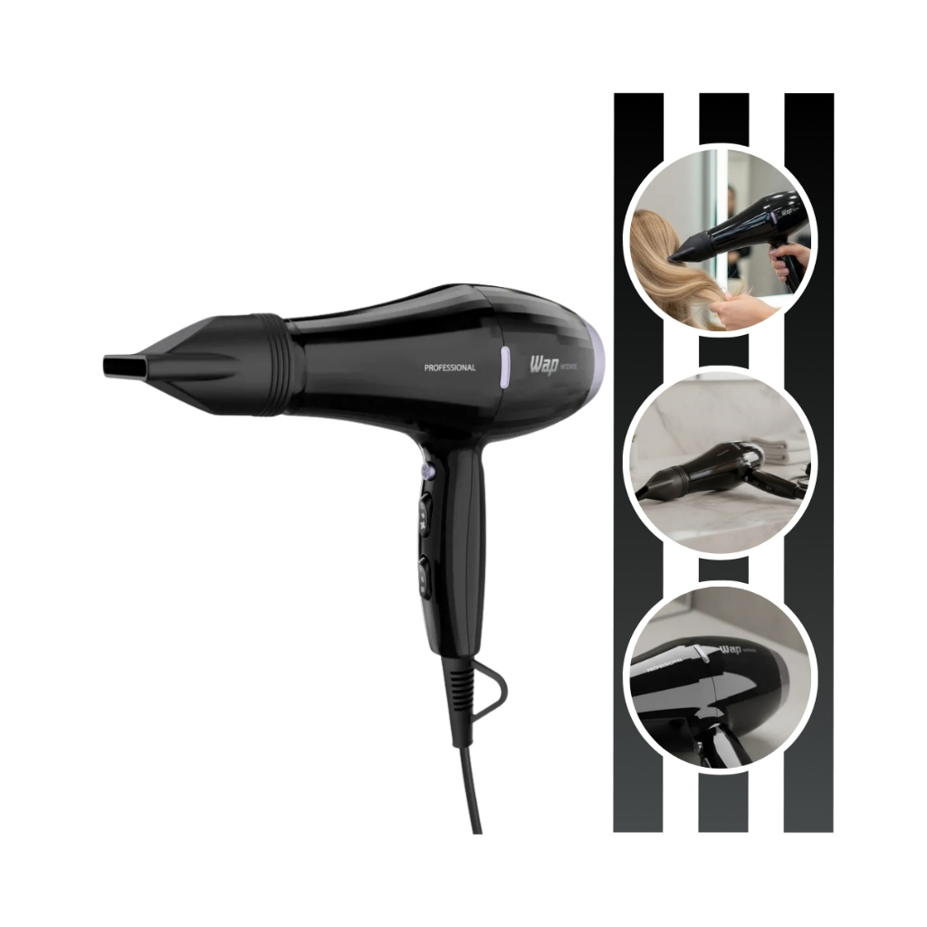Secador De Cabelo Intense Pro WS2500 Wap | Shopee Brasil