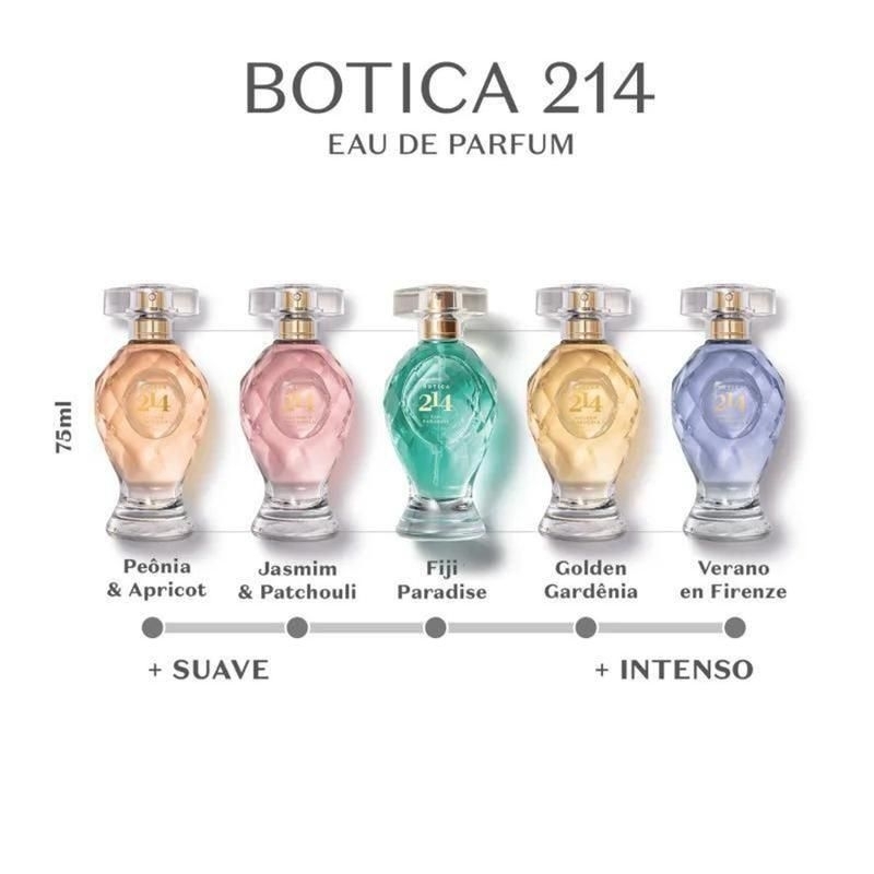Botica 214 Eau De Parfum 75ml em Oferta na Shopee